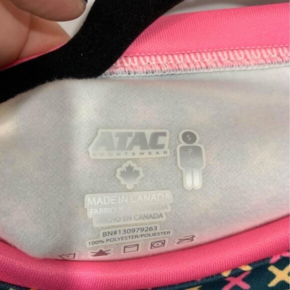 Atac sportswear “PALMETTO” sweatshirt. Size small. Stunning colours. Crew neck. - Picture 3 of 9